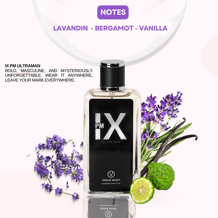 Odeur Valley IX PM ULTRAMAN – premium men’s perfume in an elegant design, exuding strength and charisma