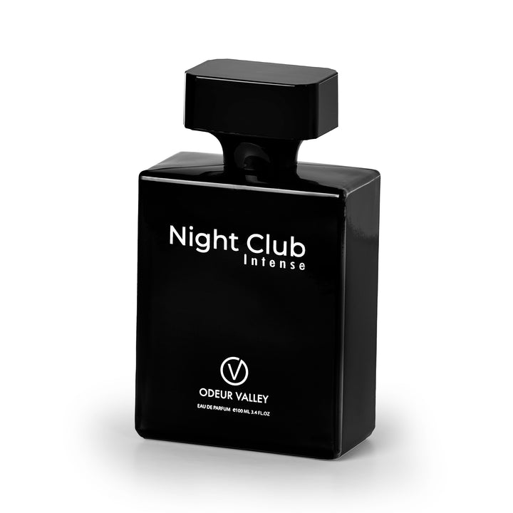 Night Club Intense by Odeur Valley – bold men’s perfume in a sleek bottle for nightlife and style.