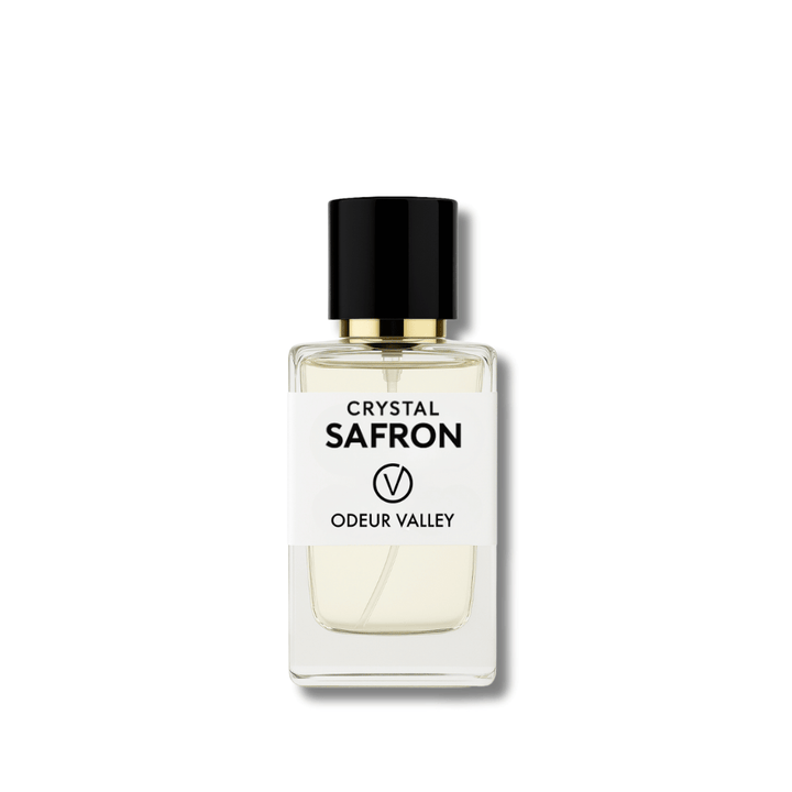 odeur-valley Crystal Saffron fragrance – clean, addictive, and long-lasting unisex perfume.