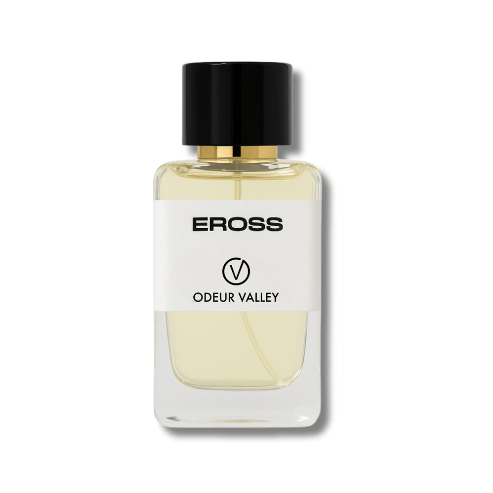 Odeur Valley Eau de Parfum, a long-lasting Eross dupe with vibrant notes of Mint and Green Apple