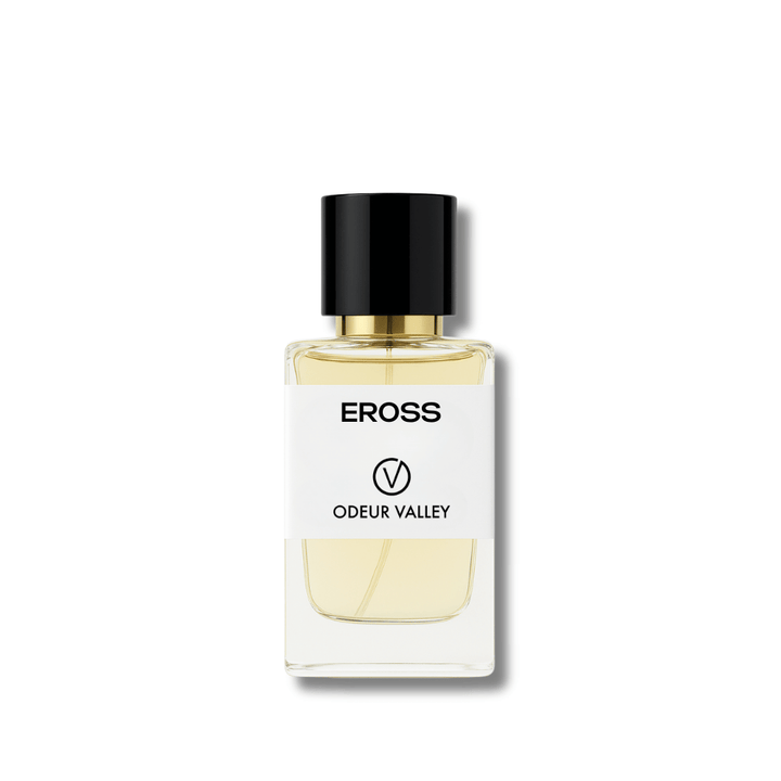 Odeur Valley Eau de Parfum, a long-lasting Eross dupe with vibrant notes of Mint and Green Apple