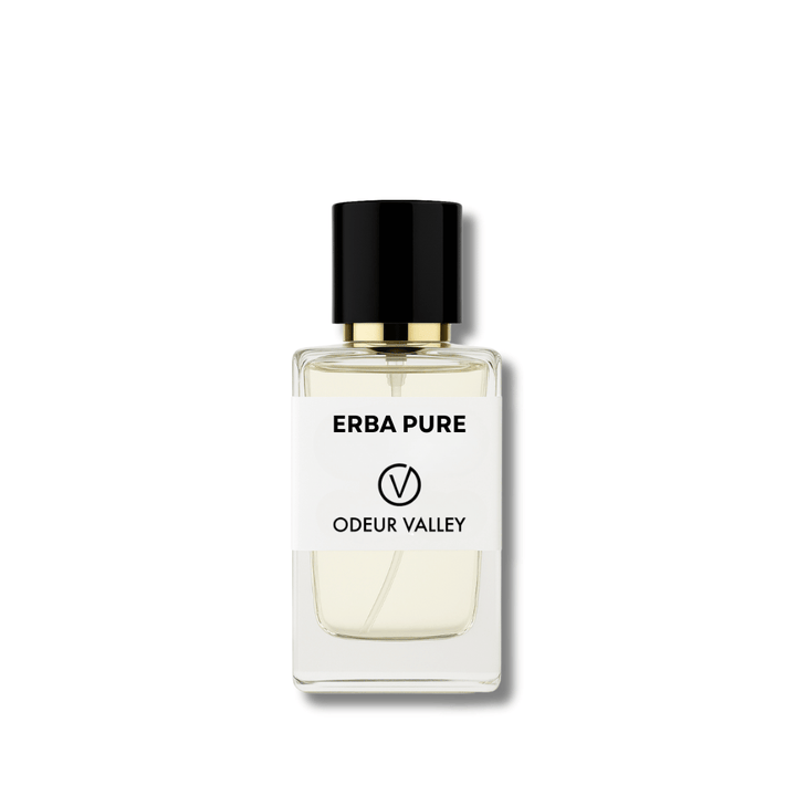 Odeur Valley's Erba Pure, a fresh and fruity unisex perfume. Ideal for daytime and summer outings, with top notes of Sicilian Orange and Calabrian Bergamot
