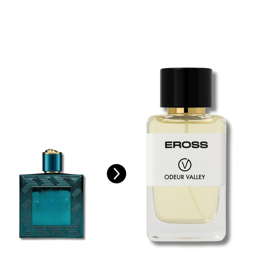 Odeur Valley's Eross-inspired perfume, a bold and seductive fragrance for men