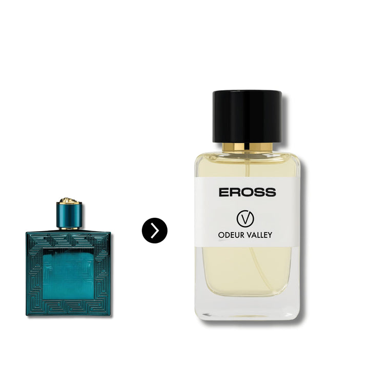 Odeur Valley's Eross-inspired perfume, a bold and seductive fragrance for men