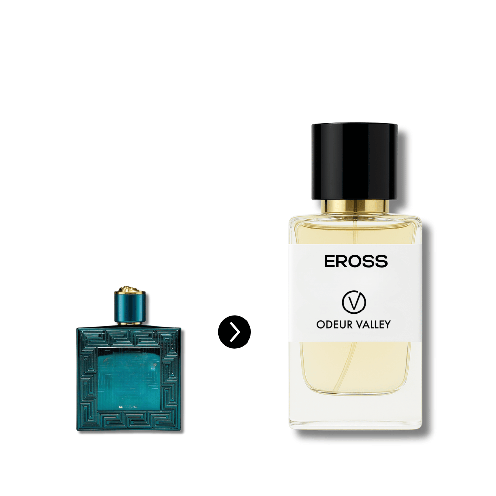 Odeur Valley's Eross-inspired perfume, a bold and seductive fragrance for men