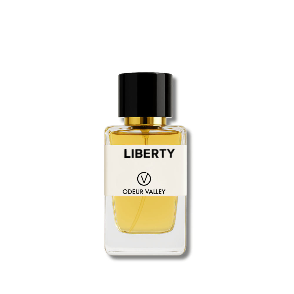 Odeur Valley's Liberty, a powerful and feminine Eau de Parfum for women. This long-lasting scent is perfect for evening wear and special occasions in the UAE.