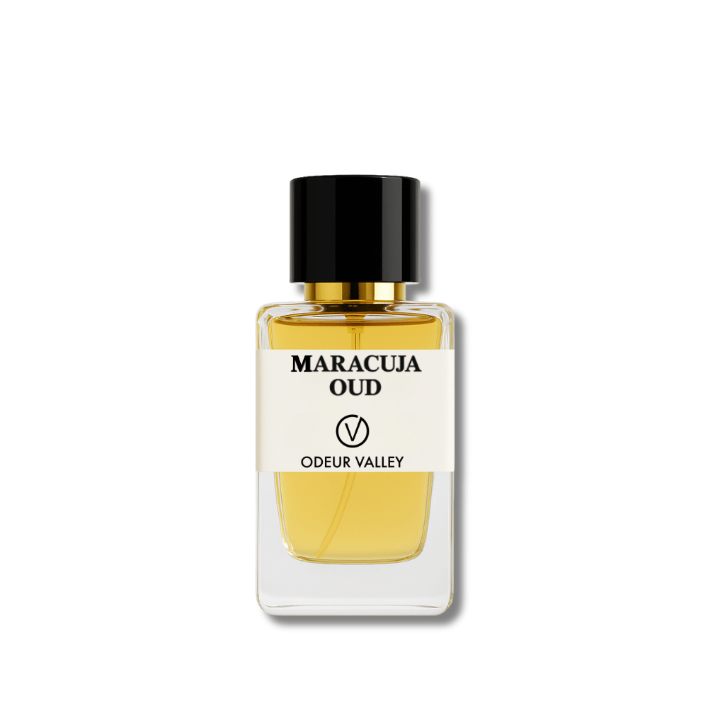 Odeur Valley's Maracuja Oud, a daring and tropical unisex perfume. This bold oud fragrance is a modern twist for evening wear in the UAE.
