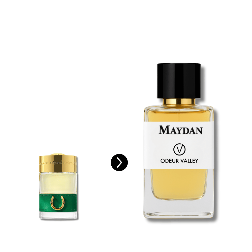 Odeur Valley's Maydan perfume, an intense unisex fragrance for men and women. Ideal for evening wear and formal events in Dubai and Abu Dhabi.
