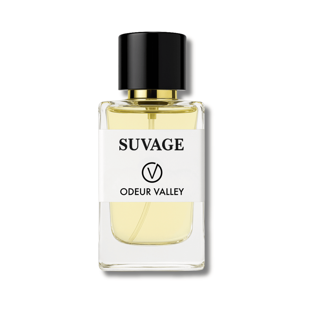 Odeur Valley Eau de Parfum, a long-lasting Suvage dupe with notes of Calabrian Bergamot and Pepper