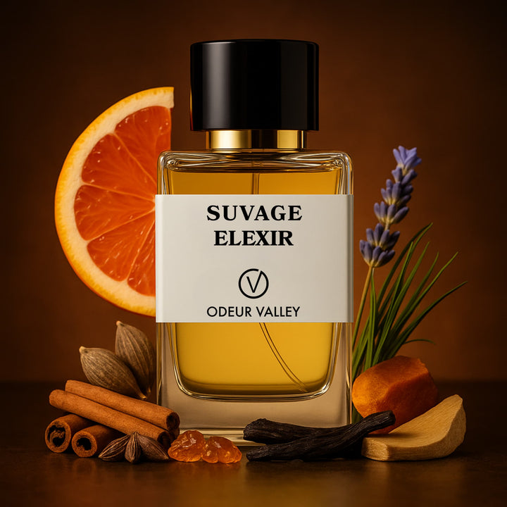 Odeur Valley's Suvage Elexir-inspired scent BY SAUVAGE ELIXIR. Explore our in depth review of Dior Sauvage Elixir. Uncover its rich, intense notes and why it’s a powerful and captivating fragrance choice for any occasion.
